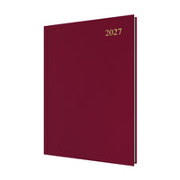 2027 Calendar Year Planner - 12 Month A4 Day-to-Page Diary - Hard Cover - Collins Debden Essential Range