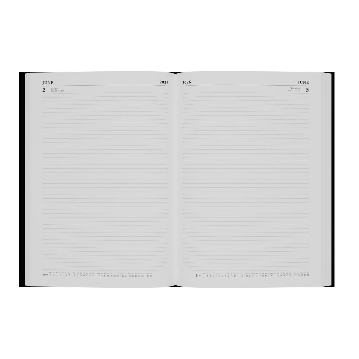 Essential - A4 Day-to-Page Diary - 2026 Calendar Year Planner