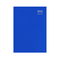 Essential - A4 Day-to-Page Diary with Appointments - 2026 Calendar Year Planner