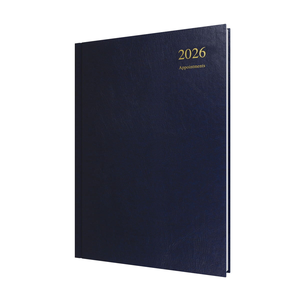 Essential - A4 Day-to-Page Diary with Appointments - 2026 Calendar Year Planner