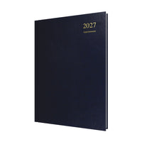2027 Calendar Year Planner - 12 Month A4 Day-to-Page Diary - Hard Cover - Collins Debden Essential Range