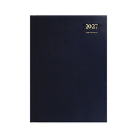 2027 Calendar Year Planner - 12 Month A4 Day-to-Page Diary - Hard Cover - Collins Debden Essential Range