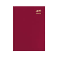 Essential - A4 Day-to-Page Diary with Appointments - 2026 Calendar Year Planner