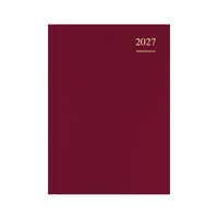 2027 Calendar Year Planner - 12 Month A4 Day-to-Page Diary - Hard Cover - Collins Debden Essential Range