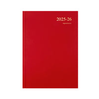 Essentials - A4 Day-to-Page with Appointments Mid/Academic Year Diary Planner 2025-2026