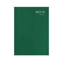 Essentials - A4 Day-to-Page with Appointments Mid/Academic Year Diary Planner 2025-2026