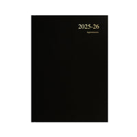 Essentials - A4 Day-to-Page with Appointments Mid/Academic Year Diary Planner 2025-2026
