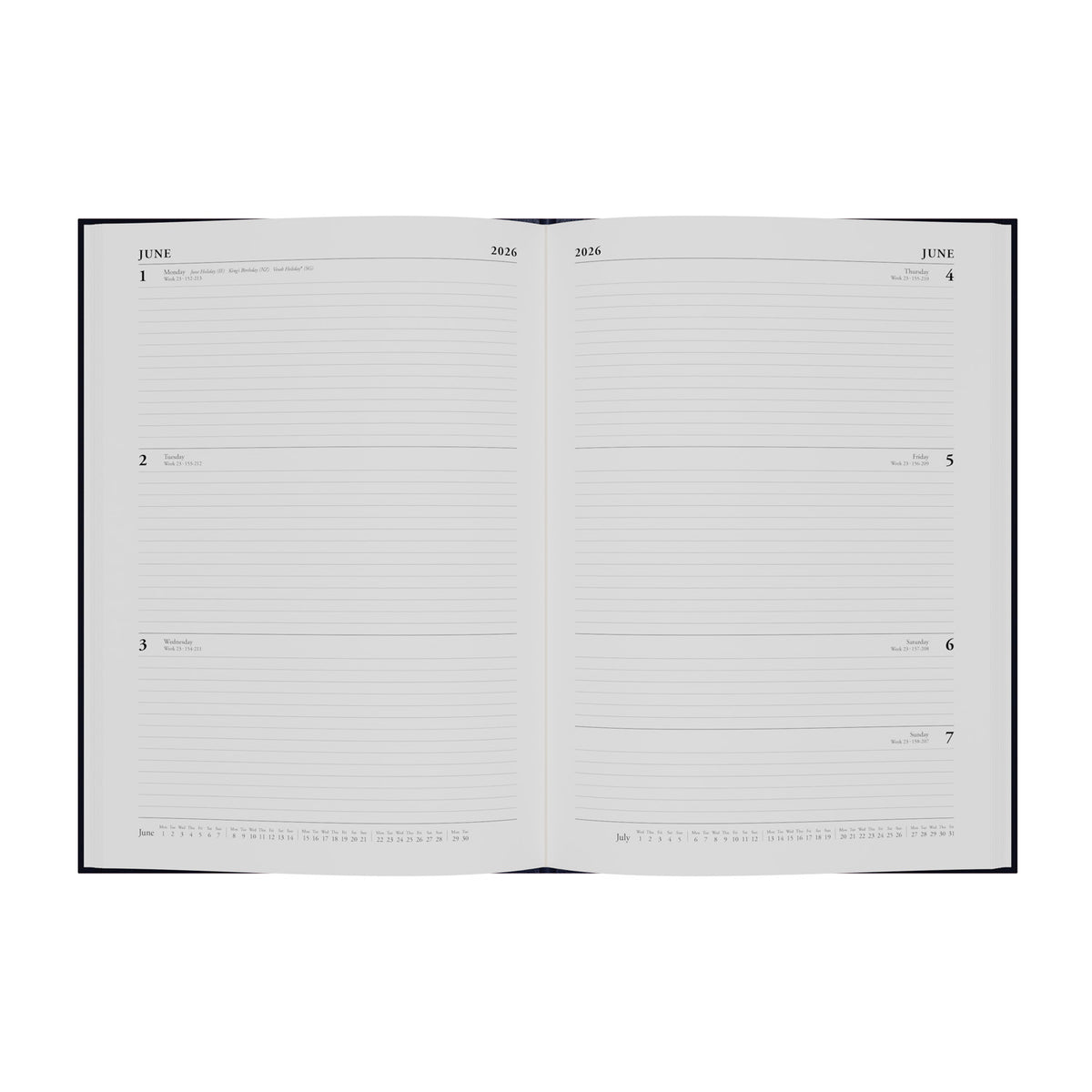 Essential - A4 Week-to-View Diary - 2026 Calendar Year Planner