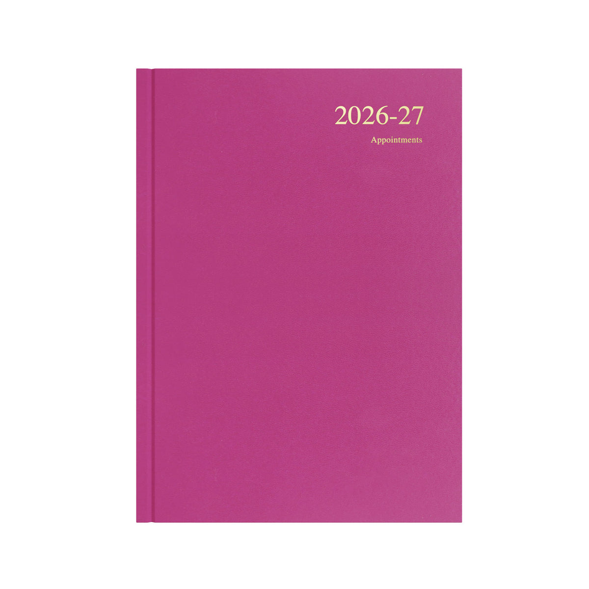 2026-2027 - Mid/Academic Year Planner - 13 Month A4 Week-to-View with Appointments - Yellow - Collins Debden Essential Range
