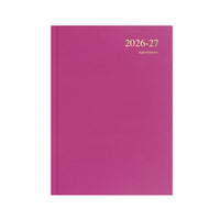 2026-2027 - Mid/Academic Year Planner - 13 Month A4 Week-to-View with Appointments - Yellow - Collins Debden Essential Range