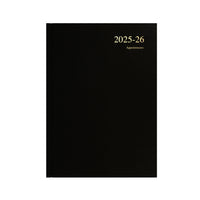 Essentials - A4 Week-to-View with Appointments Mid/Academic Year Diary Planner 2025-2026