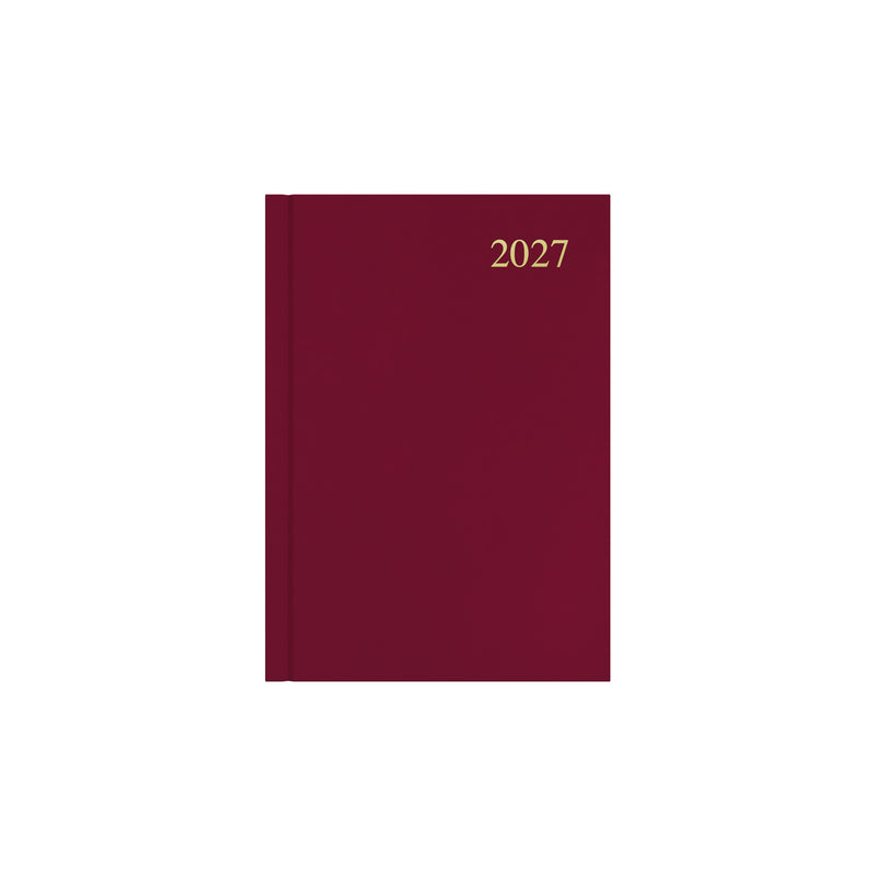 2027 Calendar Year Planner - 12 Month A5 Day-to-Page Diary - Hard Cover - Collins Debden Essential Range