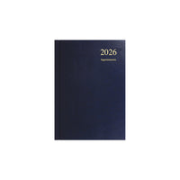 Essential - A5 Day-to-Page Diary with Appointments - 2026 Calendar Year Planner