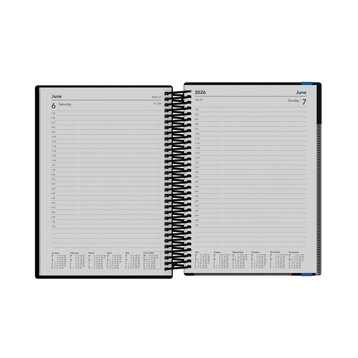 Delta - A5 Day-To-Page Diary - 2026 Calendar Year Planner