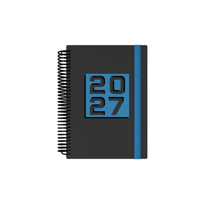 2027 Calendar Year Planner - 12 Month A5 Day-to-Page Diary - Hard Cover - Collins Debden Delta Range