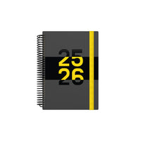 Delta - A5 Day-To-Page with Appointments Mid/Academic Year Diary Planner 2025-2026