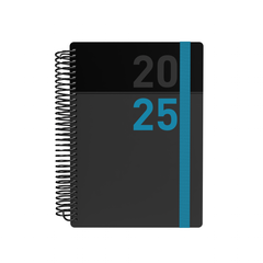 Delta - A5 Day-To-Page Diary - 2025 Calendar Year Planner