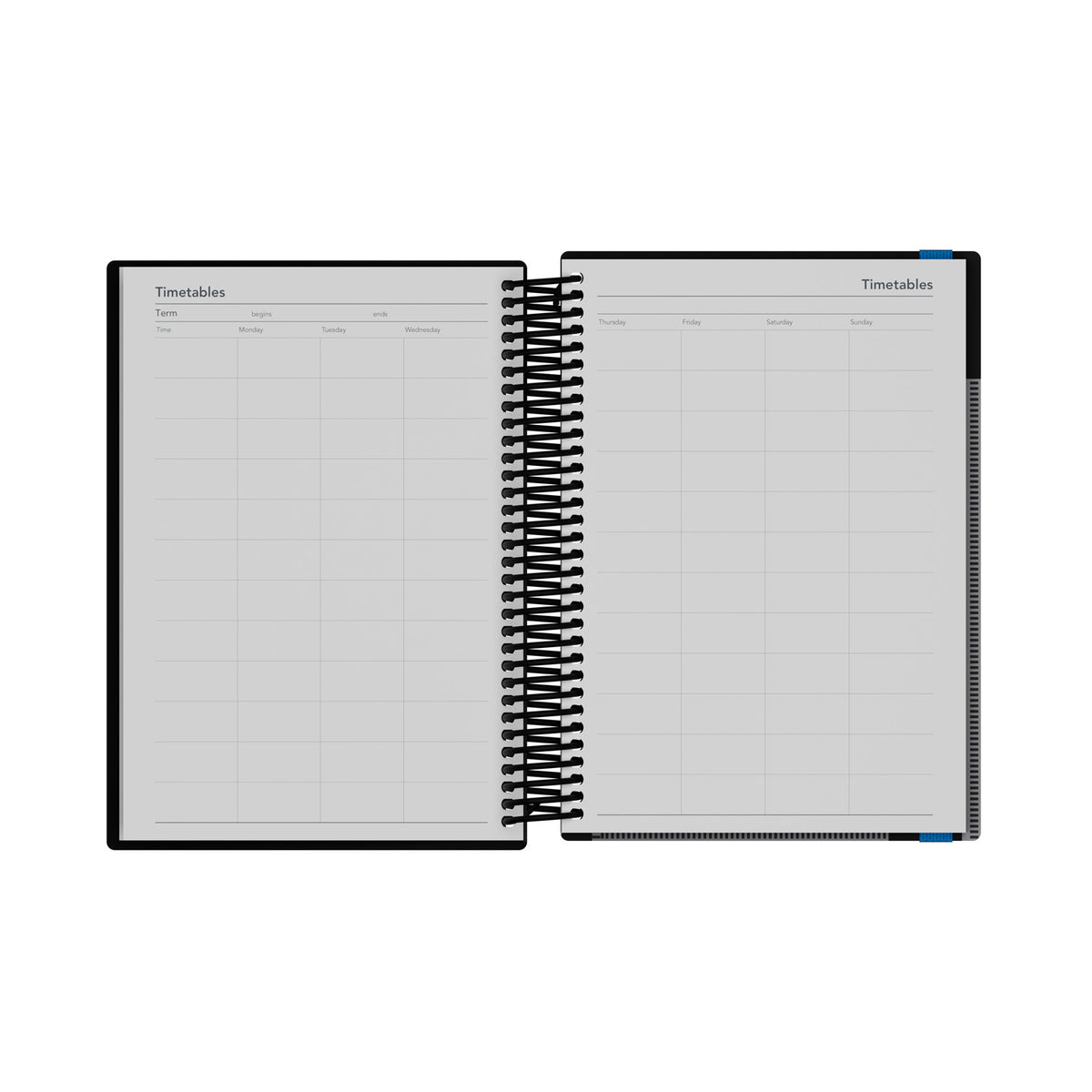 Delta - A5 Day-To-Page with Appointments Mid/Academic Year Diary Planner 2025-2026