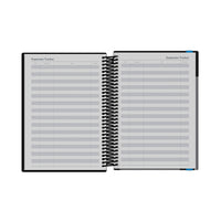 Delta - A5 Day-To-Page with Appointments Mid/Academic Year Diary Planner 2025-2026