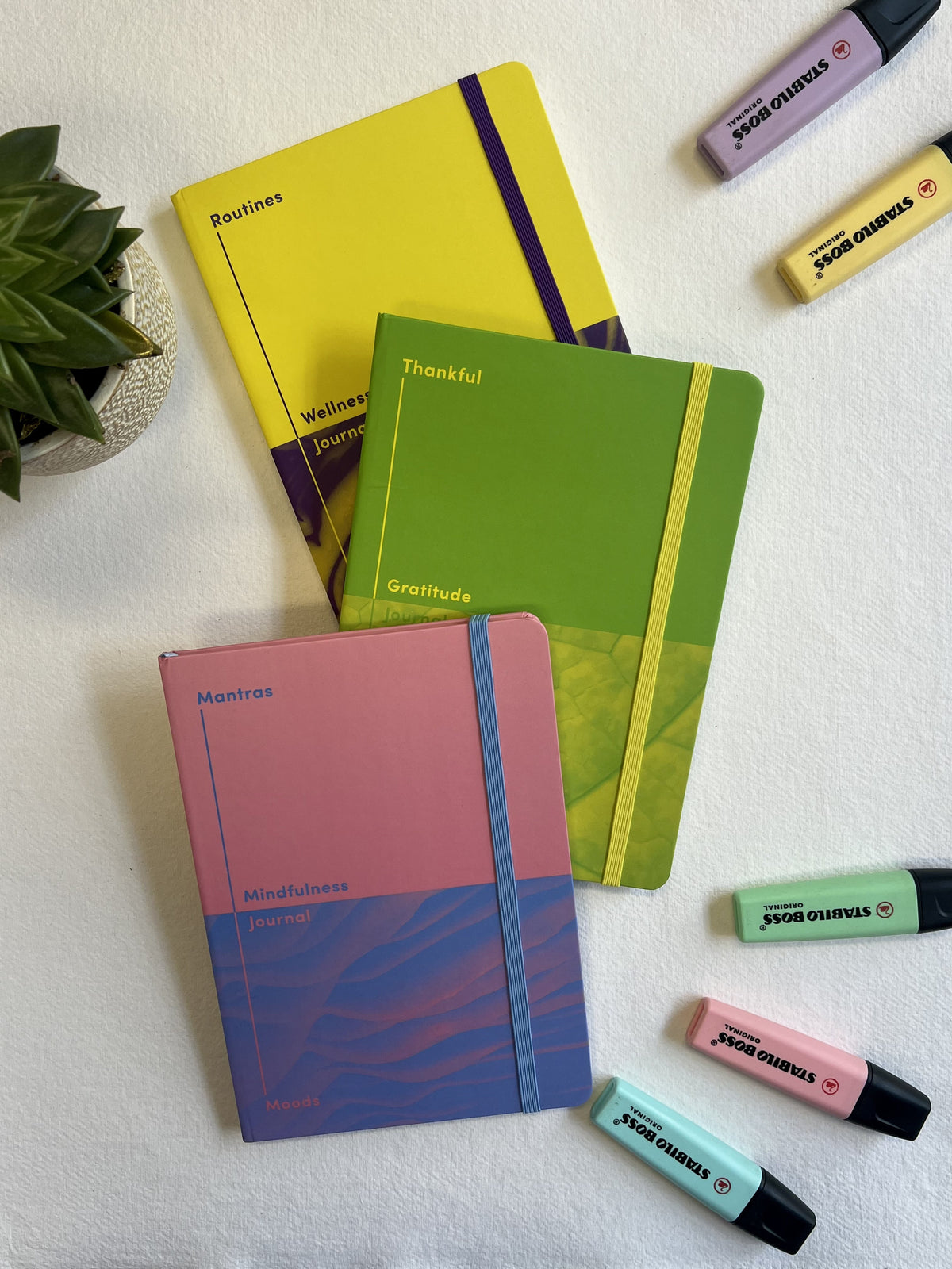 Head & Heart A5 Self Care Routines & Reflections Wellness Journal