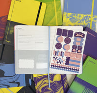 Head & Heart A5 Self Care Mantras & Moods Mindfulness Journal