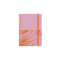 Believe and Become Manifestation Journal, A5 - Pink