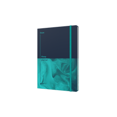 Doze and Drift Sleep Journal, A5 - Navy