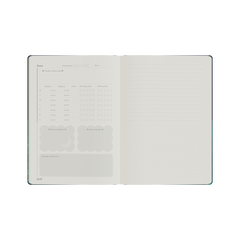 Doze and Drift Sleep Journal, A5 - Navy