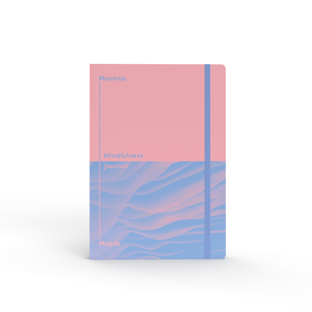 Head & Heart A5 Self Care Mantras & Moods Mindfulness Journal