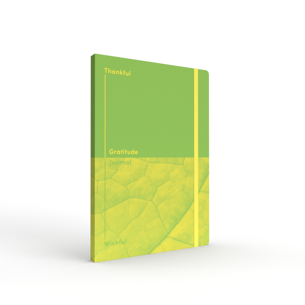 Head & Heart A5 Self Care Thankful & Wishful Gratitude Journal