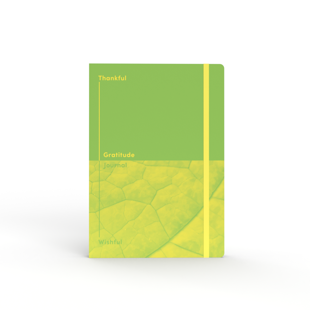 Head & Heart A5 Self Care Thankful & Wishful Gratitude Journal