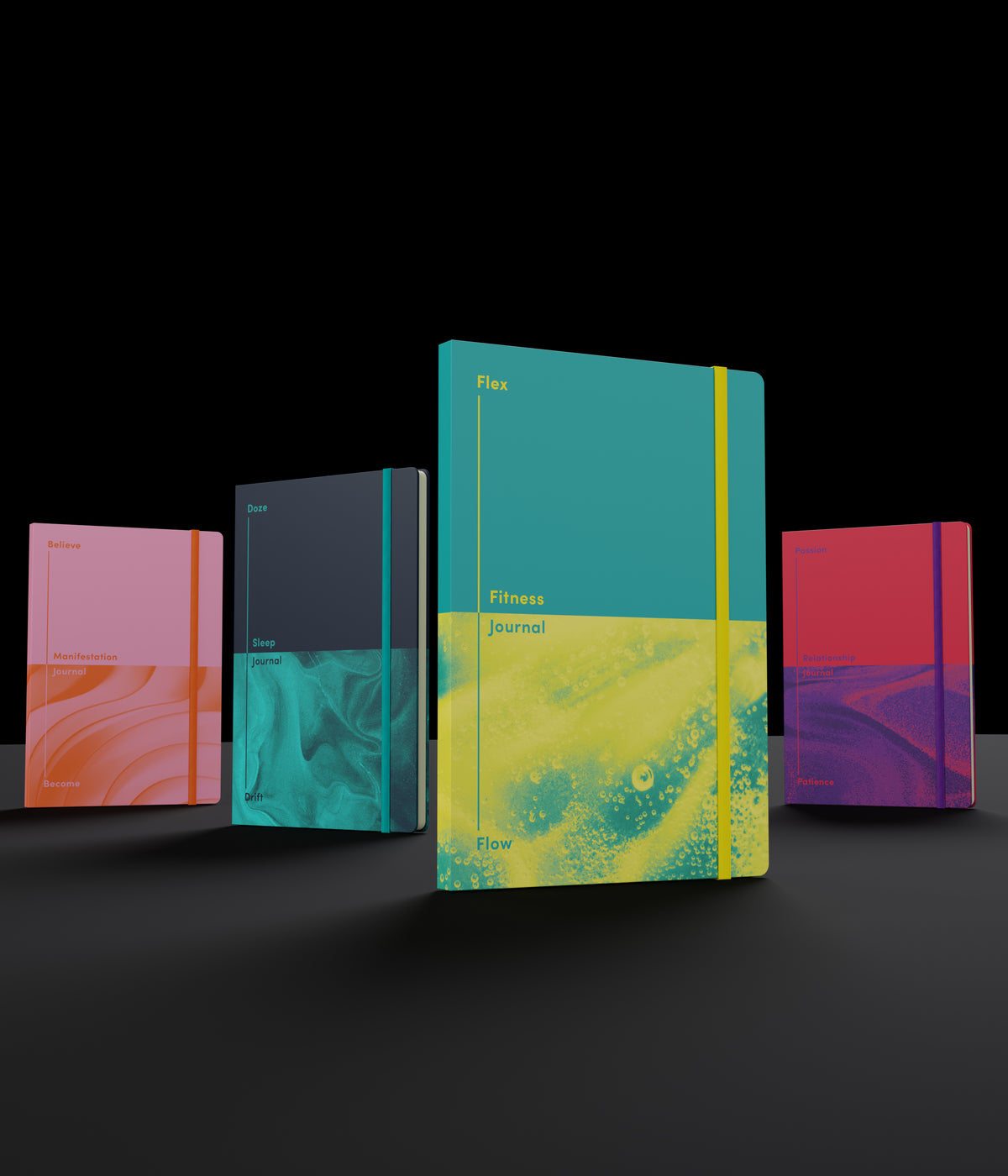 Believe and Become Manifestation Journal, A5 - Pink