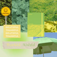 Head & Heart A5 Self Care Thankful & Wishful Gratitude Journal