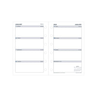 Pocket Organiser - 2026 Week to View Refill (KT3700-26)