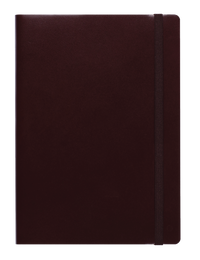 Metropolitan London -  Notebook B6 Ruled - Maroon (LDB6U781)