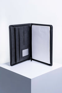 Intentus Organiser A4 PU Leather-Like Folder with Ruled Refill Pad