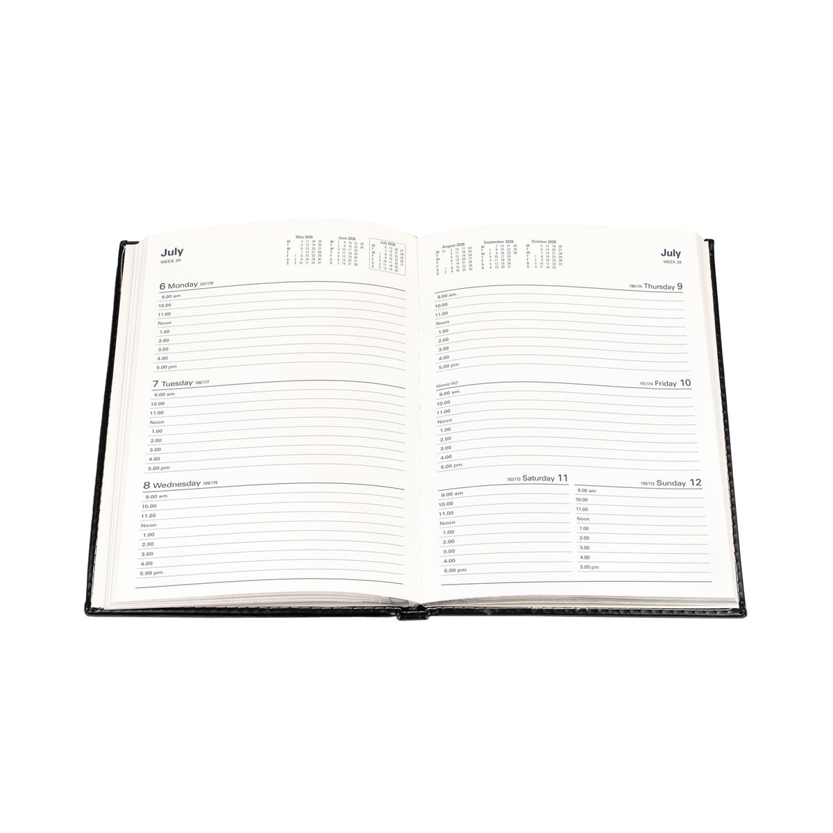 Chelsea - A5 - Week-To-View - Diary with Appointments - 2026 Calendar Year Planner