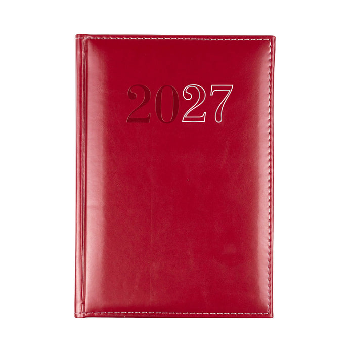 2027 Calendar Year Planner - 12 Month A5 Day-to-Page Diary - Hard Cover - Collins Debden Chelsea Range