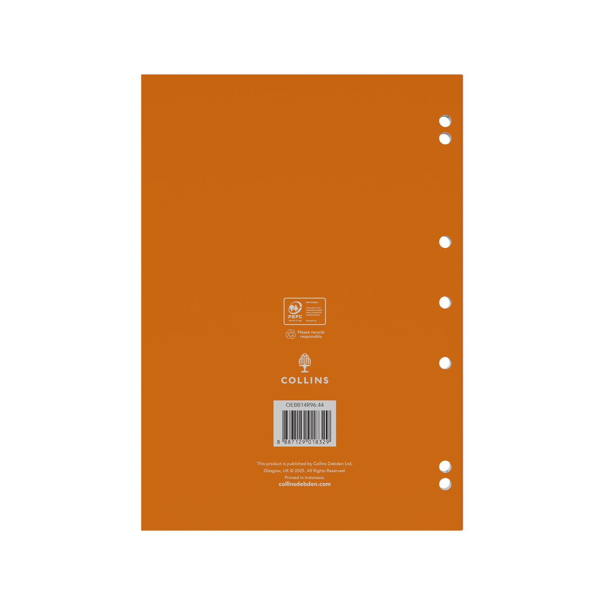 Collins A4 Ring Binder Refill Pad 96 Pages