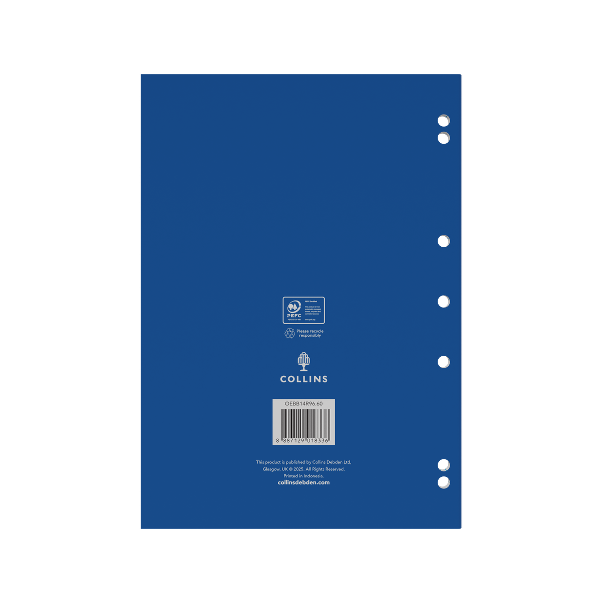 Collins A4 Ring Binder Refill Pad 96 Pages
