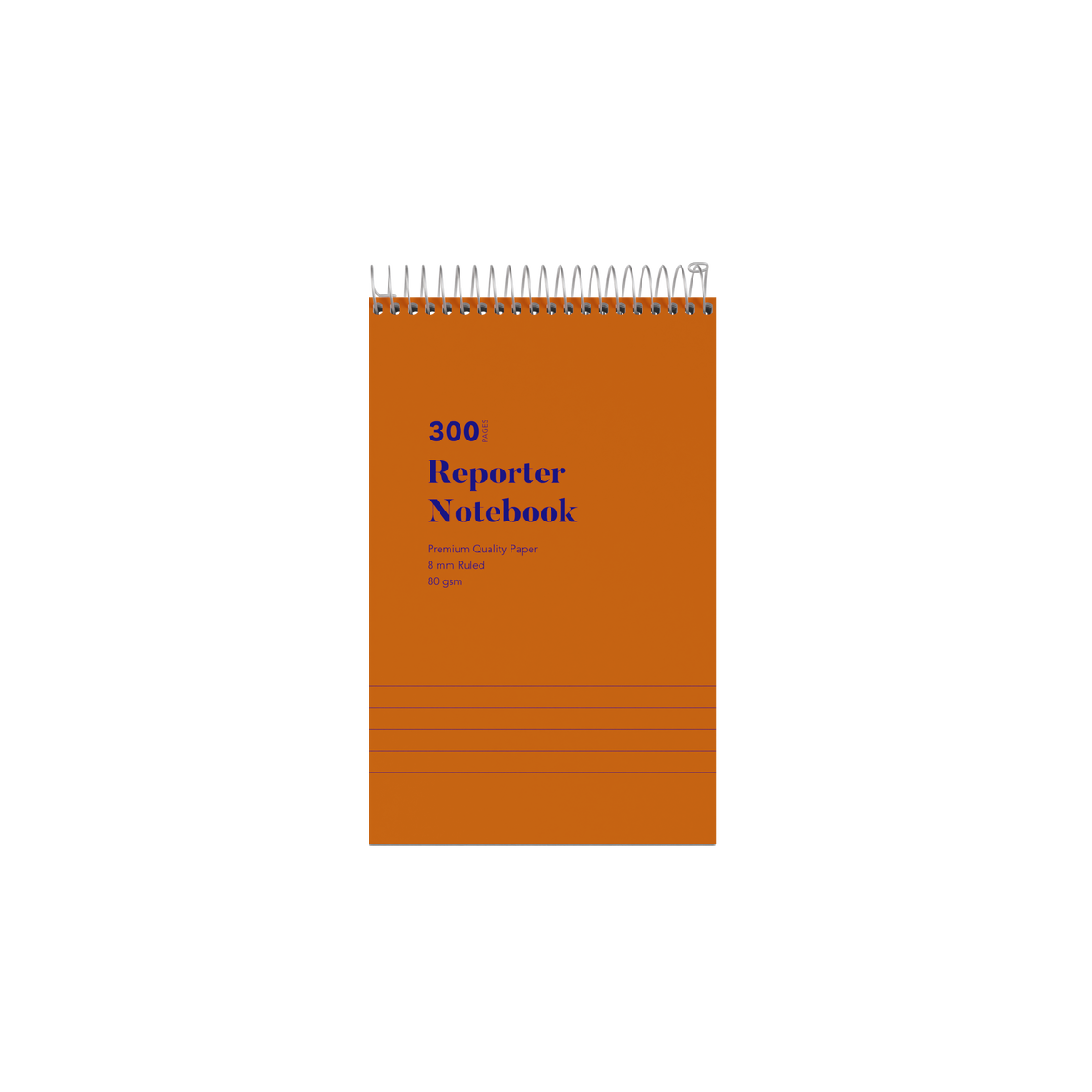 Collins Office Essentials Reporters Ruled Notebook -  300 Pages (200x127mm)