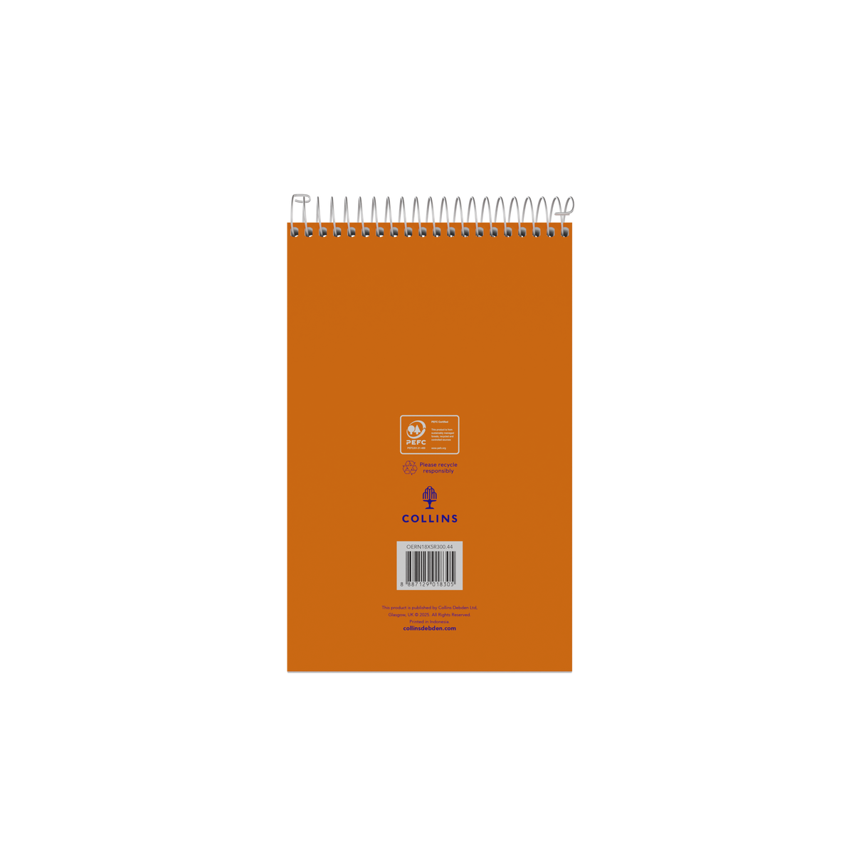 Collins Office Essentials Reporters Ruled Notebook -  300 Pages (200x127mm)