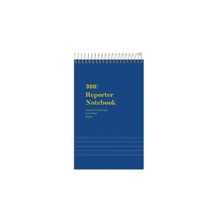 Collins Office Essentials Reporters Ruled Notebook -  300 Pages (200x127mm)