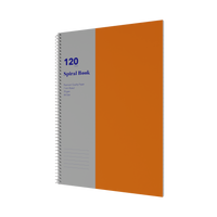 Collins A4 Spiral Bound Notebook 120 Pages