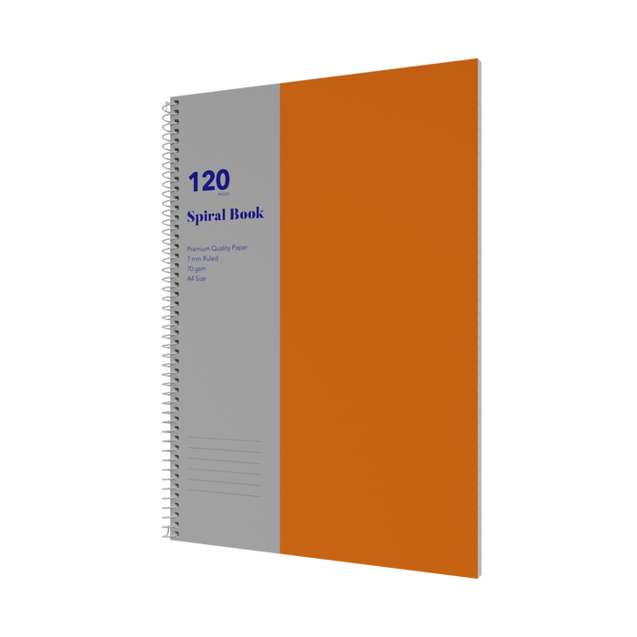 Collins A4 Spiral Bound Notebook 120 Pages | Pack of 10