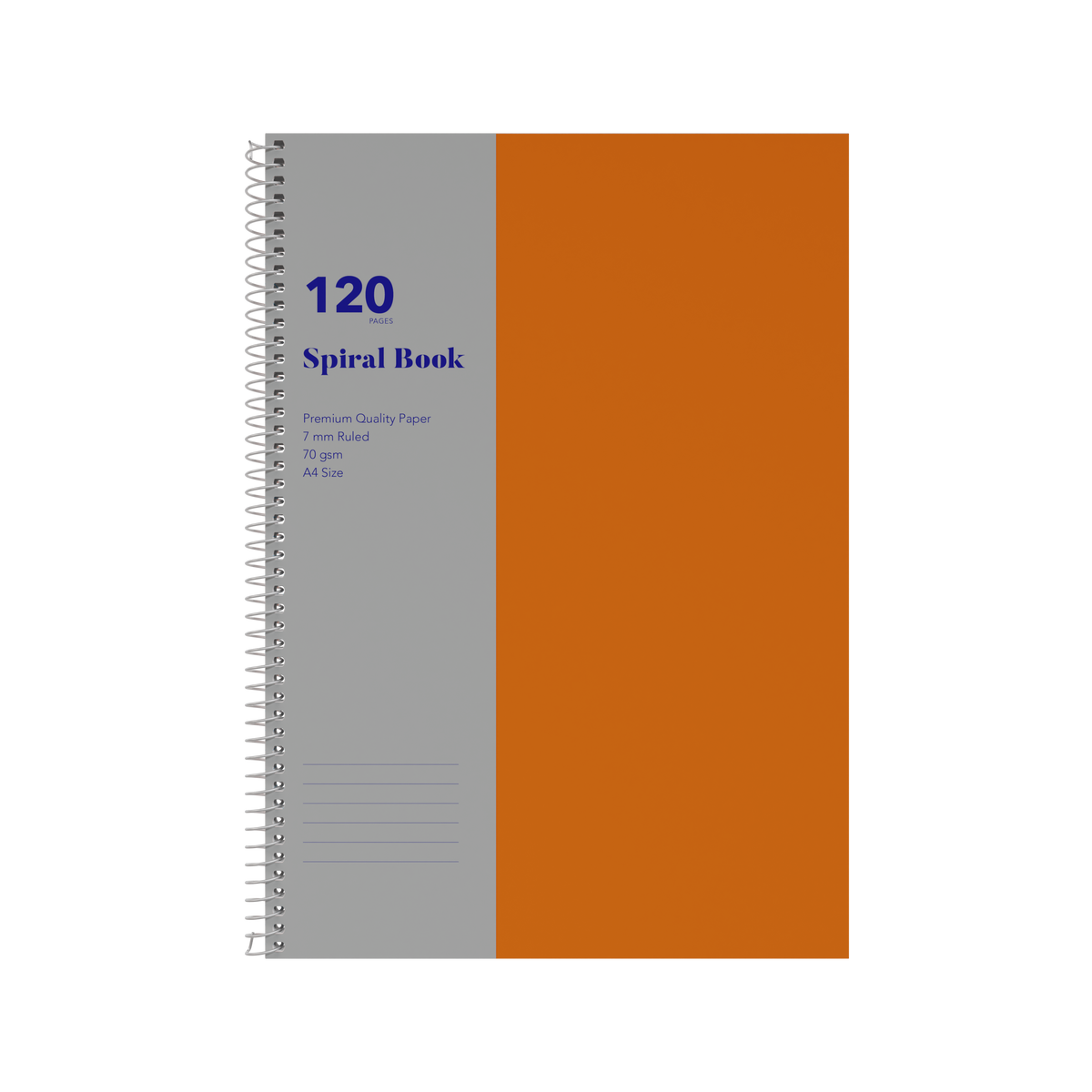 Collins A4 Spiral Bound Notebook 120 Pages