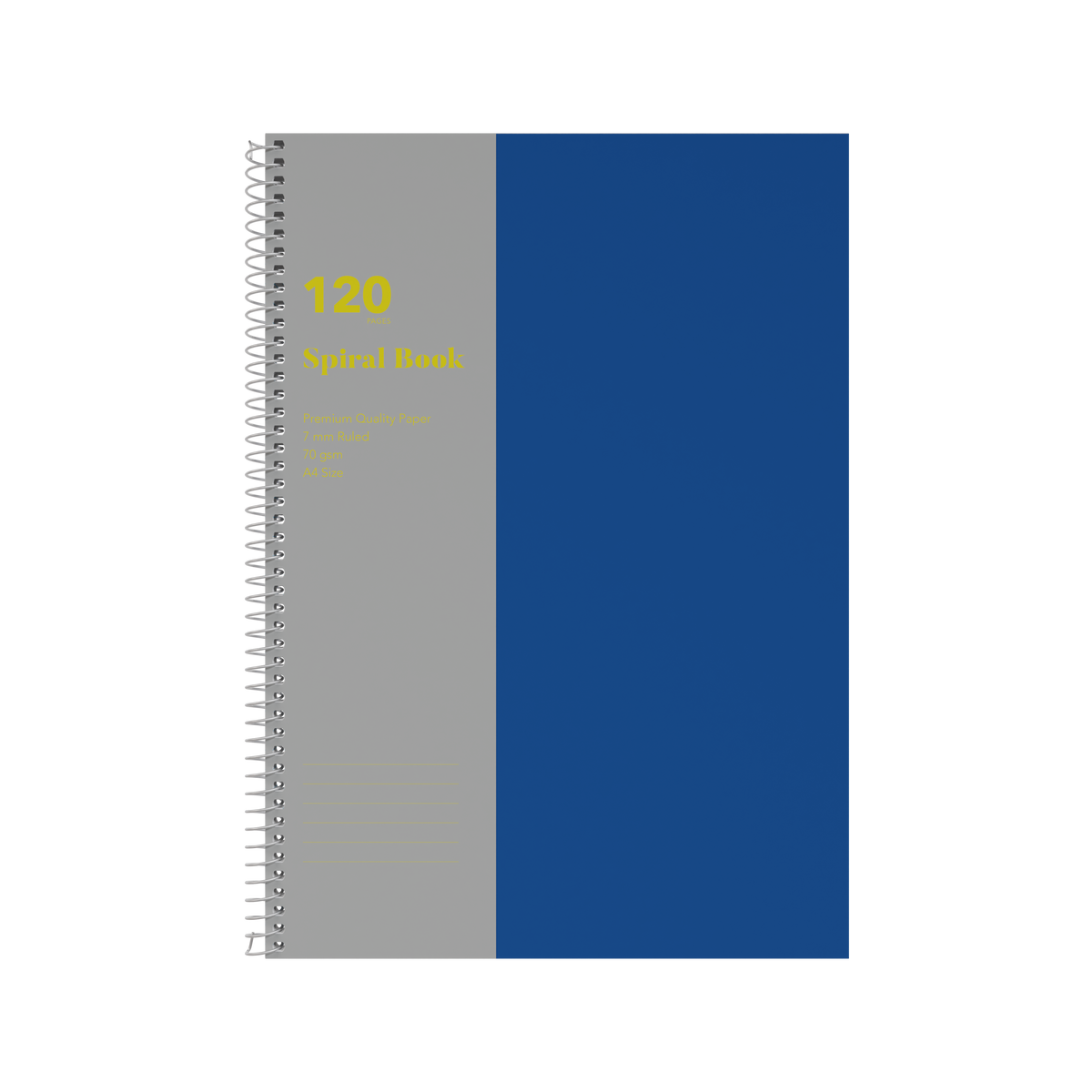 Collins A4 Spiral Bound Notebook 120 Pages
