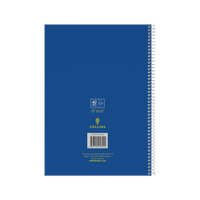 Collins A4 Spiral Bound Notebook 120 Pages