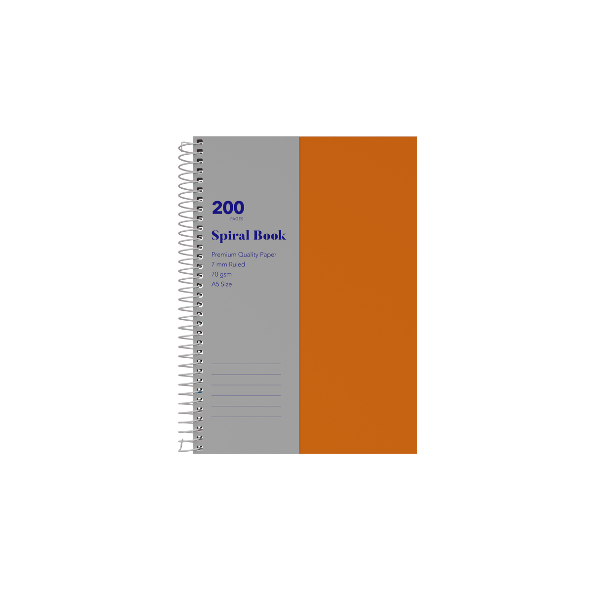 Collins A5 Spiral Bound Notebook 200 Pages