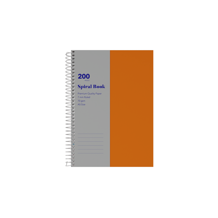 Collins A5 Spiral Bound Notebook 200 Pages